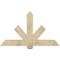 Ekena Millwork Kennewick Rough Sawn Timber Gable Bracket, Douglas Fir, 60"W x 35"H x 6"D x 6"F, 14/12 Pitch GBW060X35X0606KEN00RDF - alternate 1